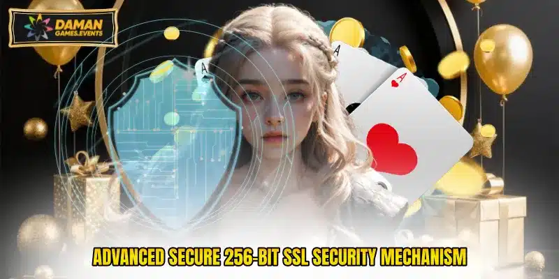 Advanced Secure 256-bit SSL security mechanism