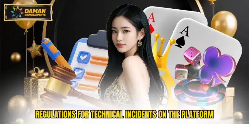 Regulations for technical incidents on the platform